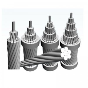 ACSR AAC AAAC AACSR ACAR bovenleiding via IEC61089, ASTM B-399, BS3242, NFC 34125